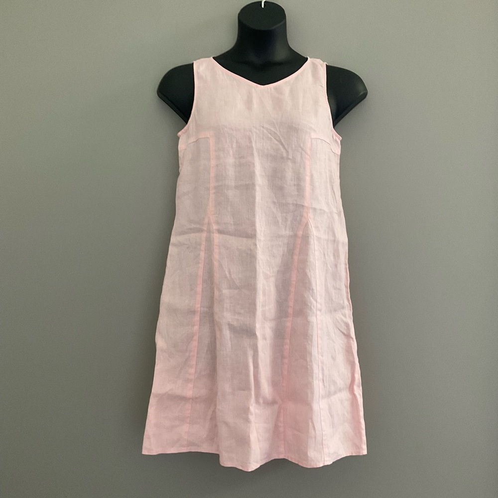 Love Linen Light Pink Dress - Picture 2 of 6